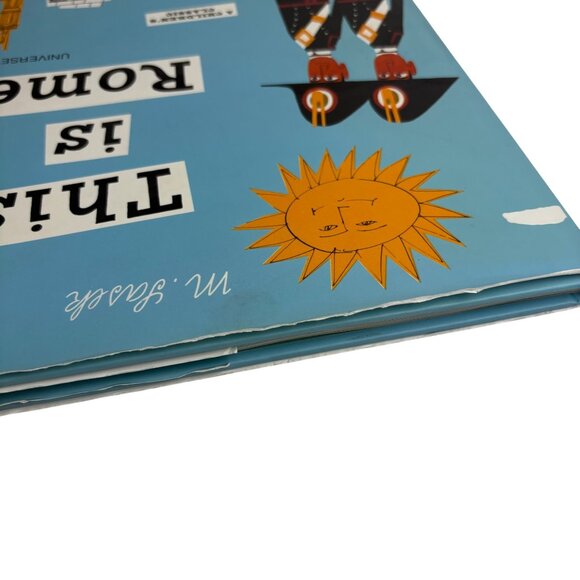 This Is Rome Book M. Sasek Hardcover Childrens Classic Universe Publishing HBDJ - Picture 13 of 16